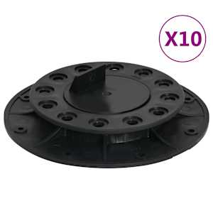 vidaXL reguleeritavad jalad p&otilde;randaplaatidele, 10 tk, 20-30 mm