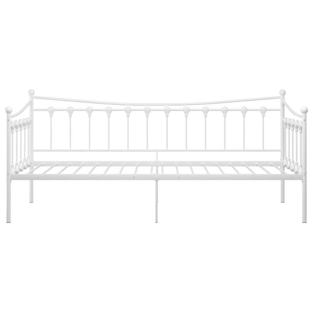 Sofa Bed Frame White Metal 90x200 Cm VidaXL 17 width=274