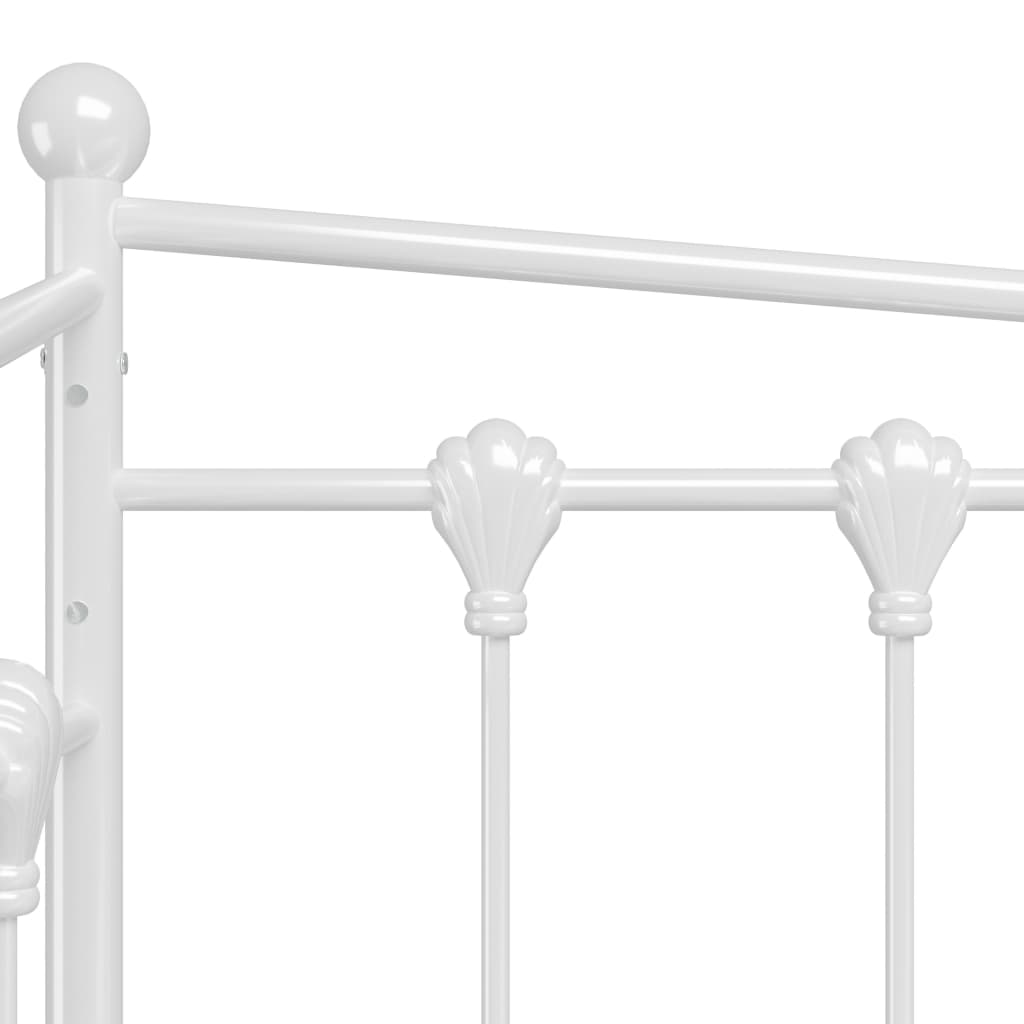 Sofa Bed Frame White Metal 90x200 Cm VidaXL 20 width=274