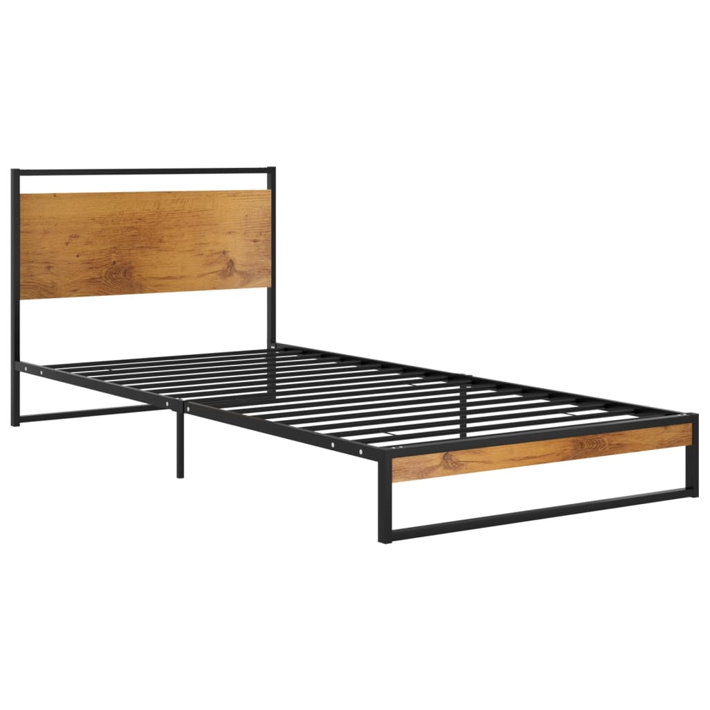 vidaXL Bedframe metaal 100x200 cm afbeelding