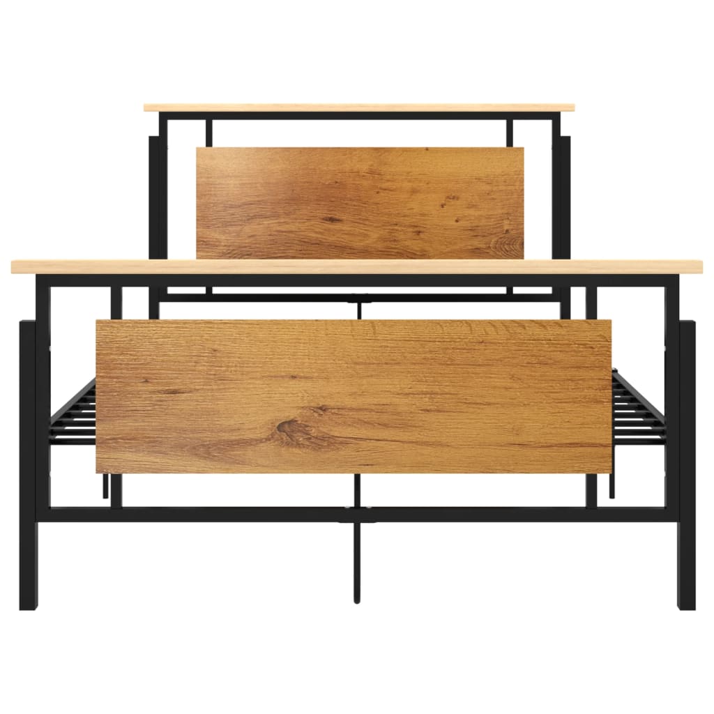 Thumbnail - vidaXL Bettgestell Metall 120x200 cm