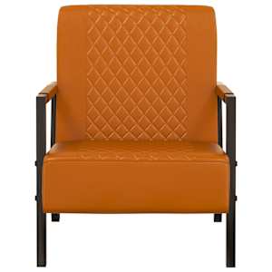 vidaXL Fotoliu, maro, piele ecologică