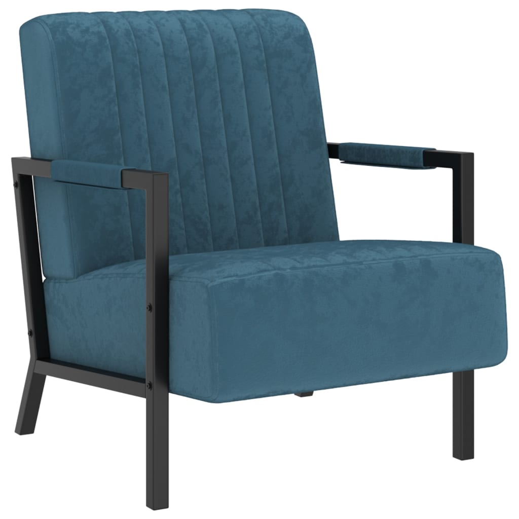 Sessel Blau Samt kaufen