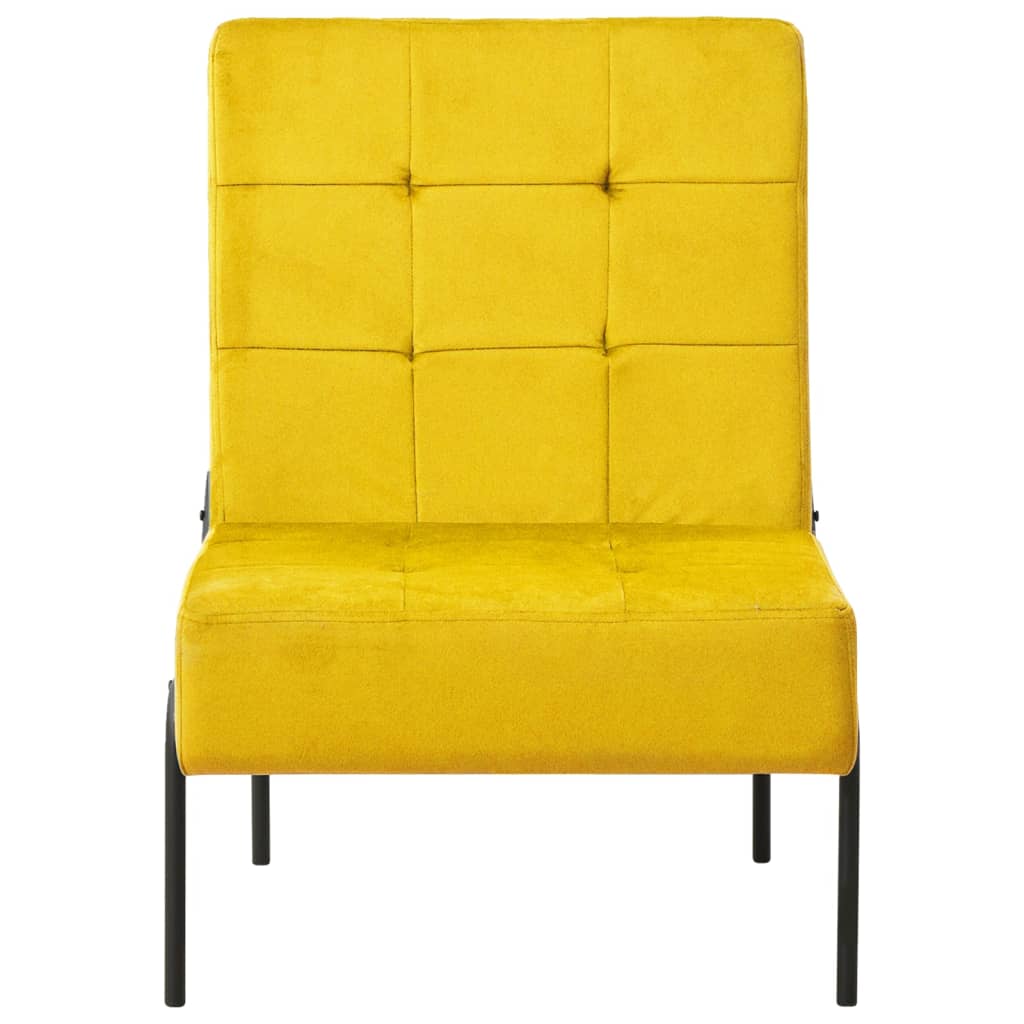 Prečunoliktava - Tev un tavai dzīvei - atpūtas krēsls, 65x79x87 cm, sinepju dzeltens samts