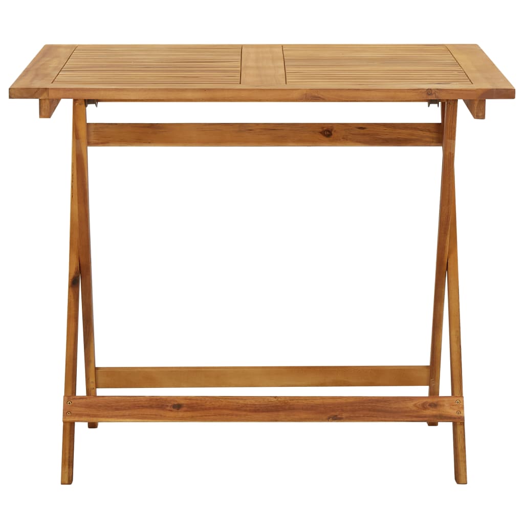 

vidaXL Tuintafel inklapbaar 90x90x75 cm massief acaciahout