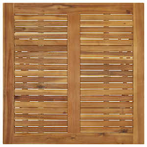 Skládací zahradní stůl 90 x 90 x 75 cm masivní akáciové dřevo - obrázek 6