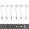 vidaXL p&auml;ikesepatareidega LED-aialambid 6 tk 9x7,8x29,5 cm