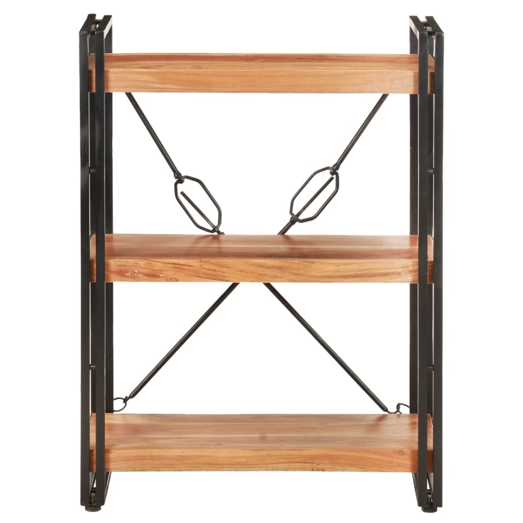 

vidaXL Boekenkast met 3 schappen 60x30x80 cm massief acaciahout