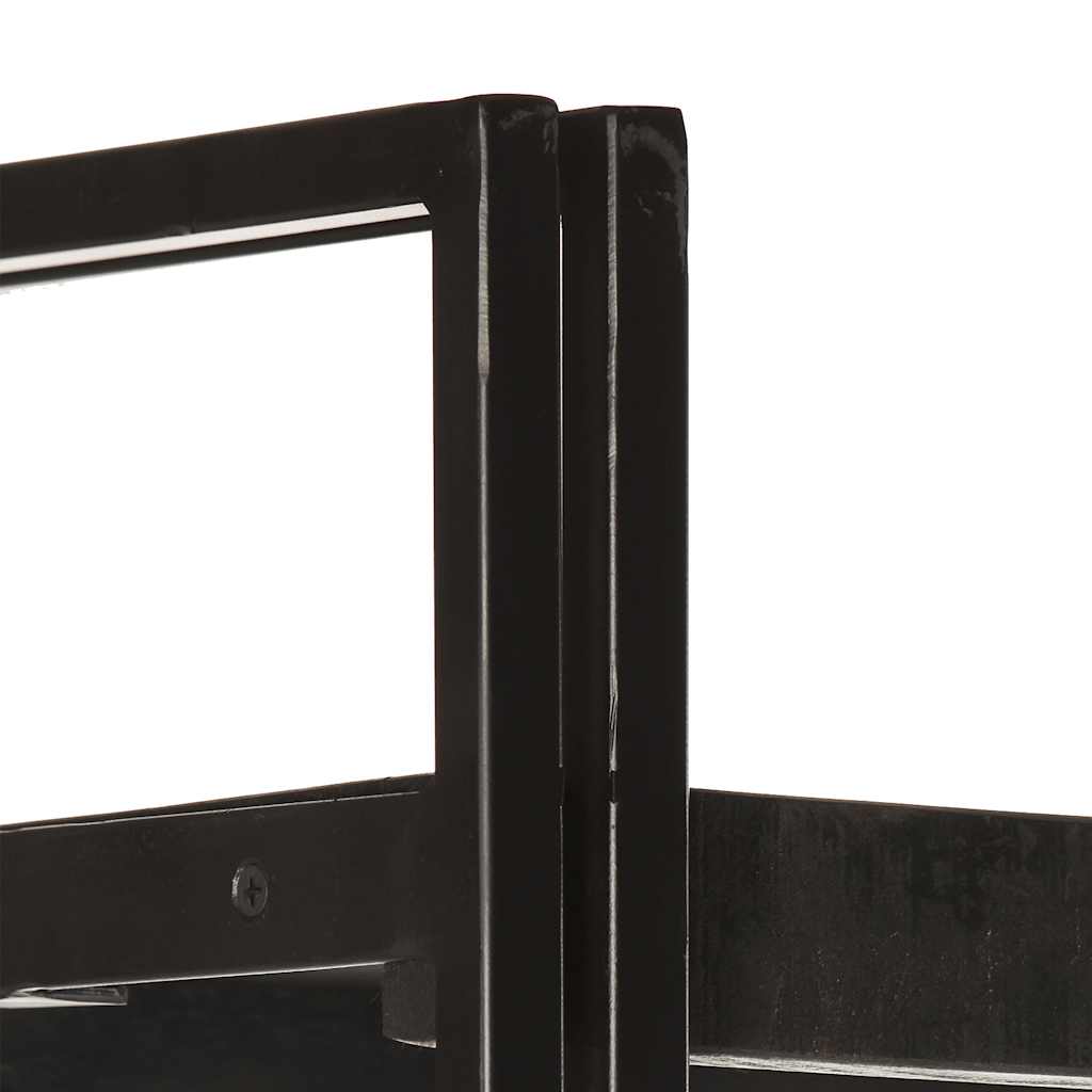 Bookshelf 5-Tier Bookcase Book Rack Standing Shelves Solid Wood Mango vidaXL