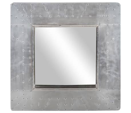 vidaXL Aviator-Spiegel 50x50 cm Metall