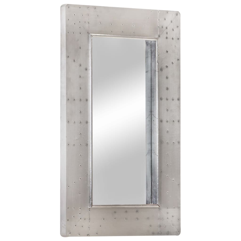 vidaXL Miroir de style aviation 80x50 cm Métal