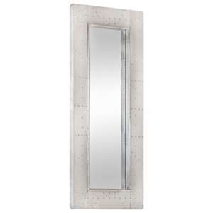vidaXL lennuki stiilis peegel, 110 x 50 cm, metall