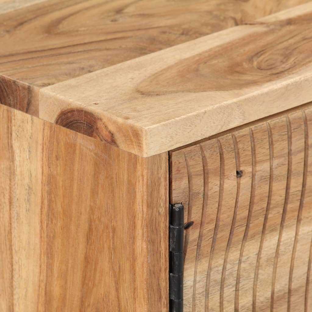  Komoda 115x35x75 cm masívne akáciové drevo