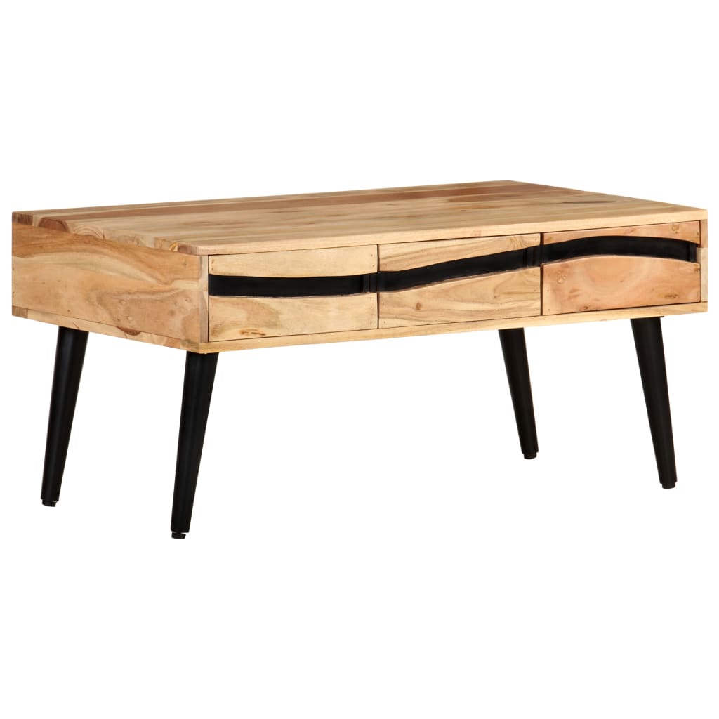 vidaXL Konferenční stolek 88 x 50 x 42 cm masivní akáciové dřevo