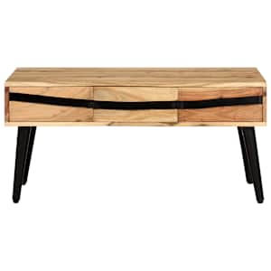 Konferenční stolek 88 x 50 x 42 cm masivní akáciové dřevo - obrázek 2