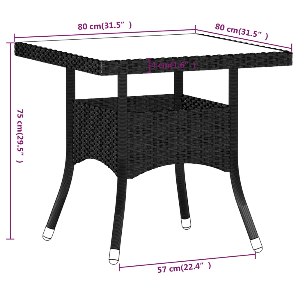 Set mobilier grădină, 5 piese, gri, poliratan/sticlă tratată