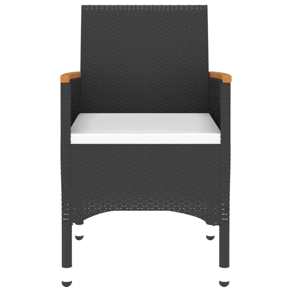 Set mobilier de grădină, 9 piese, poliratan