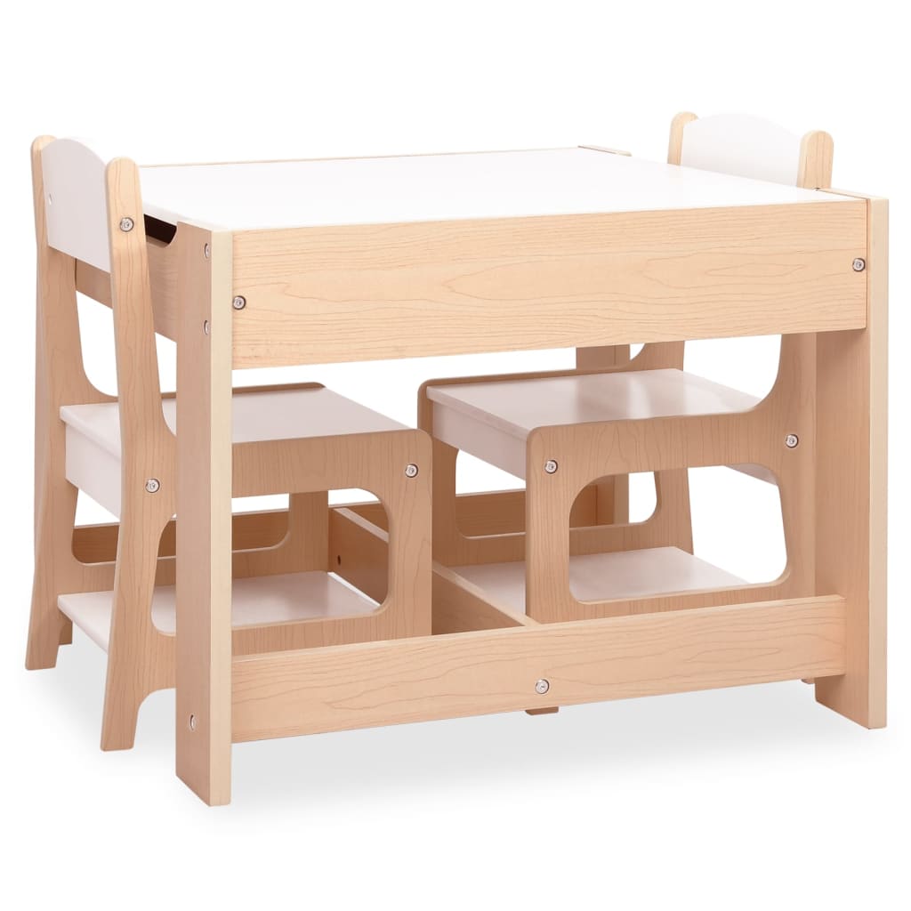  Detský stôl s 2 stoličkami MDF