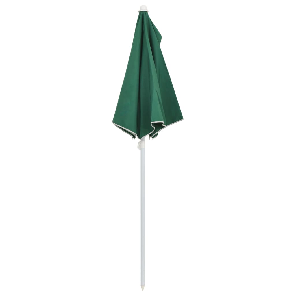 Garden Half Parasol with Pole Outdoor Patio Sunshade Shelter Backyard vidaXL - Picture 36 of 64