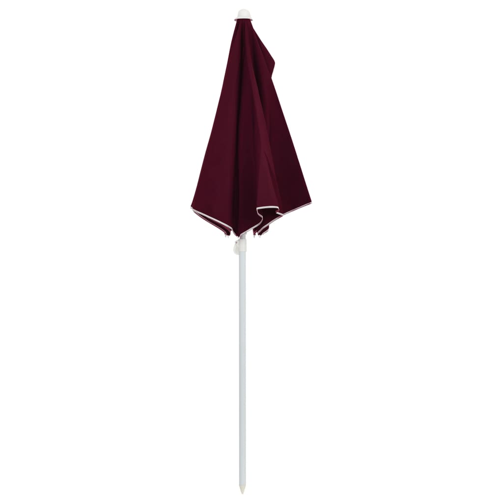 Garden Half Parasol with Pole Outdoor Patio Sunshade Shelter Backyard vidaXL - Picture 29 of 64