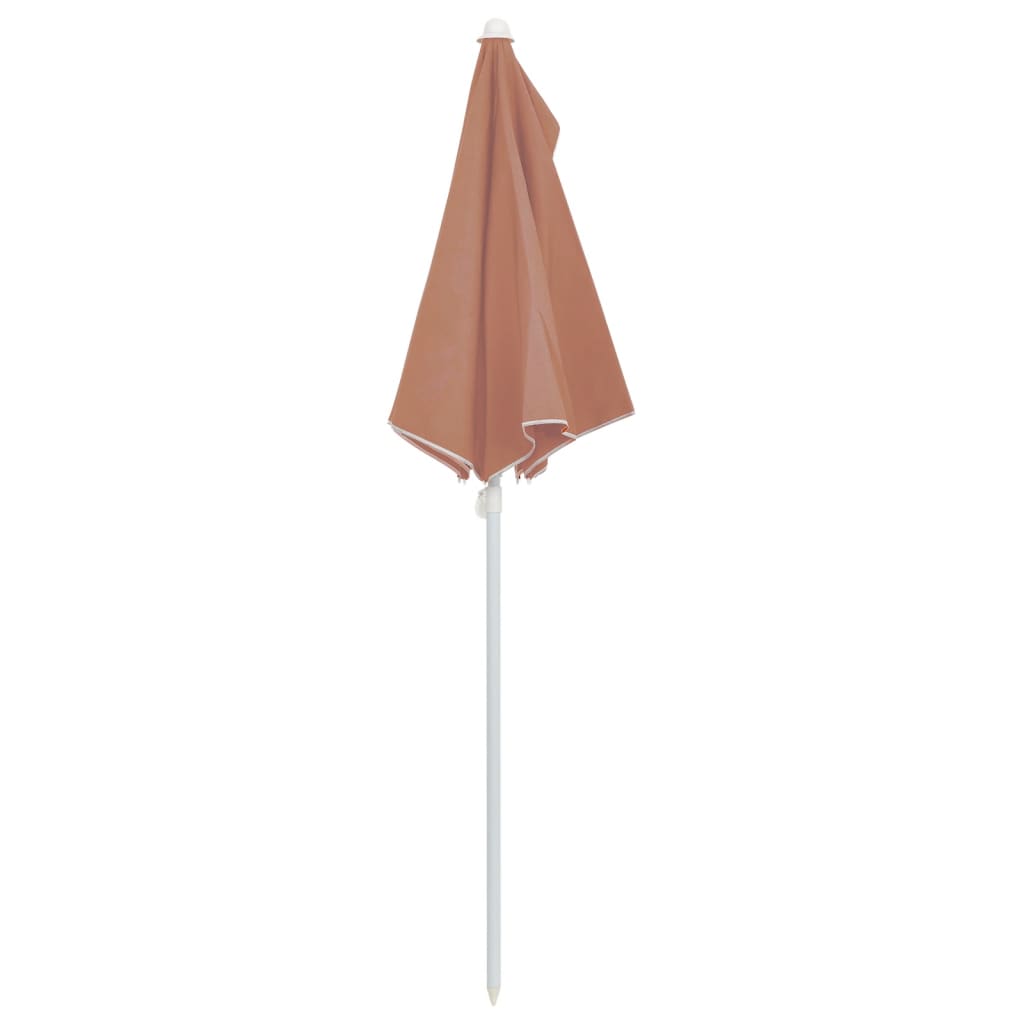 Garden Half Parasol with Pole Outdoor Patio Sunshade Shelter Backyard vidaXL - Picture 57 of 64