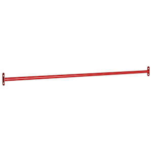 vidaXL turnimislatt, 125 cm, teras, punane