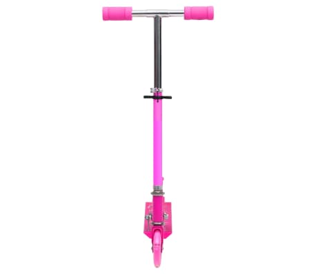 vidaXL 2-Rad-Kinderroller mit Verstellbarem Aluminium-Lenker Rosa