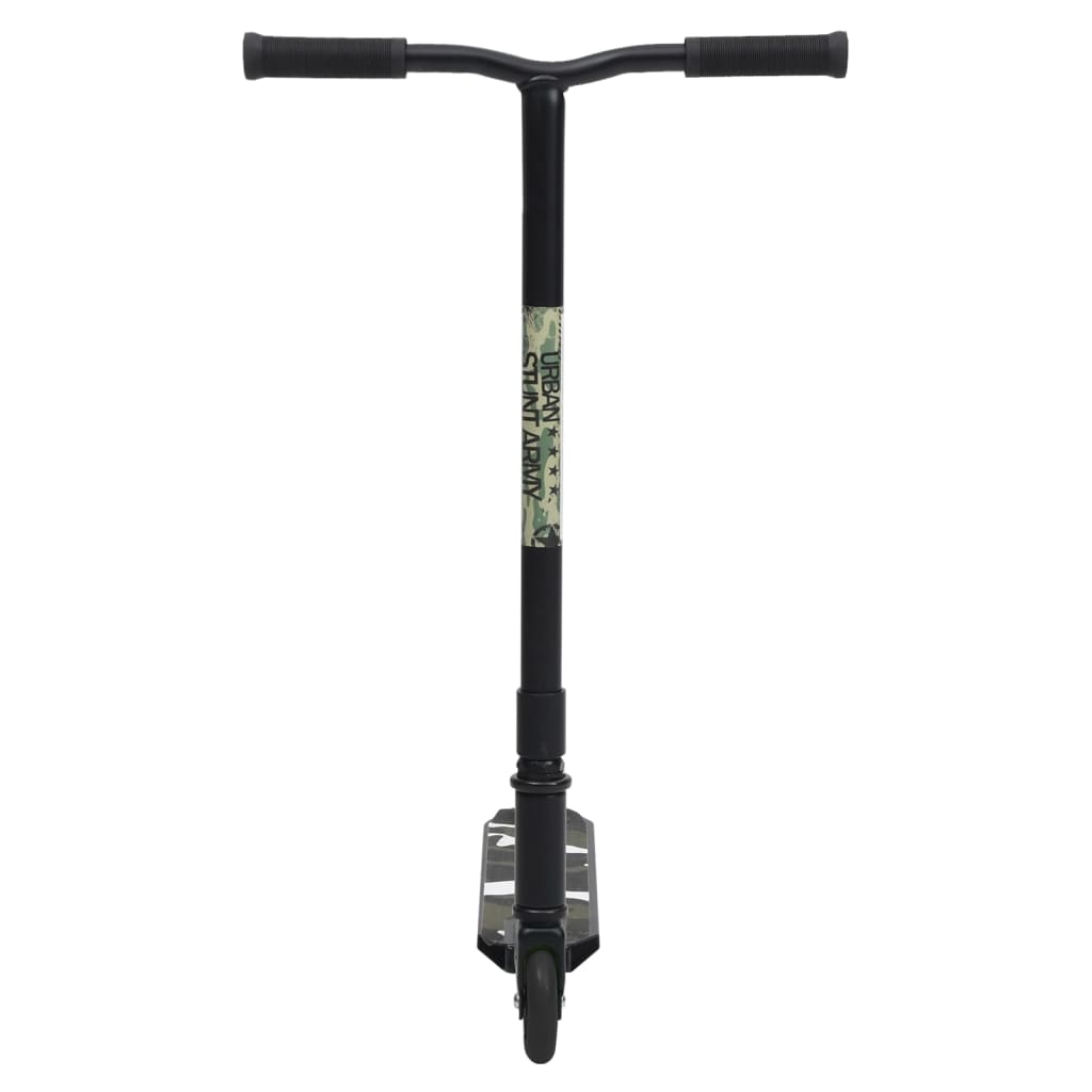 vidaXL Stunt Scooter with Aluminium Handlebar Black