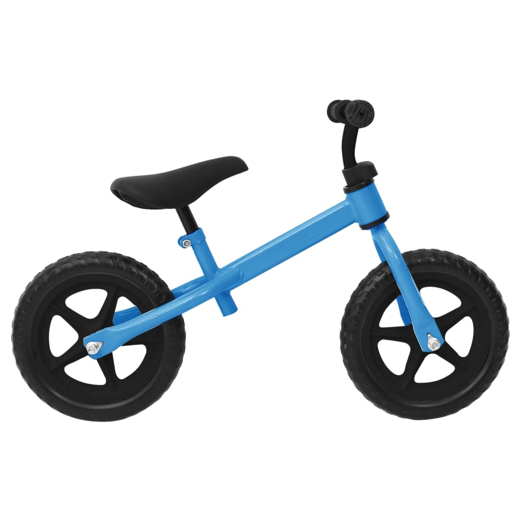 vidaXL Vélo d'équilibre Roues de 9,5 pouces Bleu