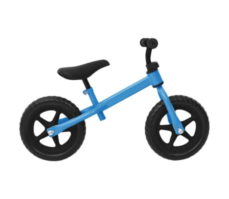 vidaXL Bicicleta sin pedales 9,5 pulgadas azul