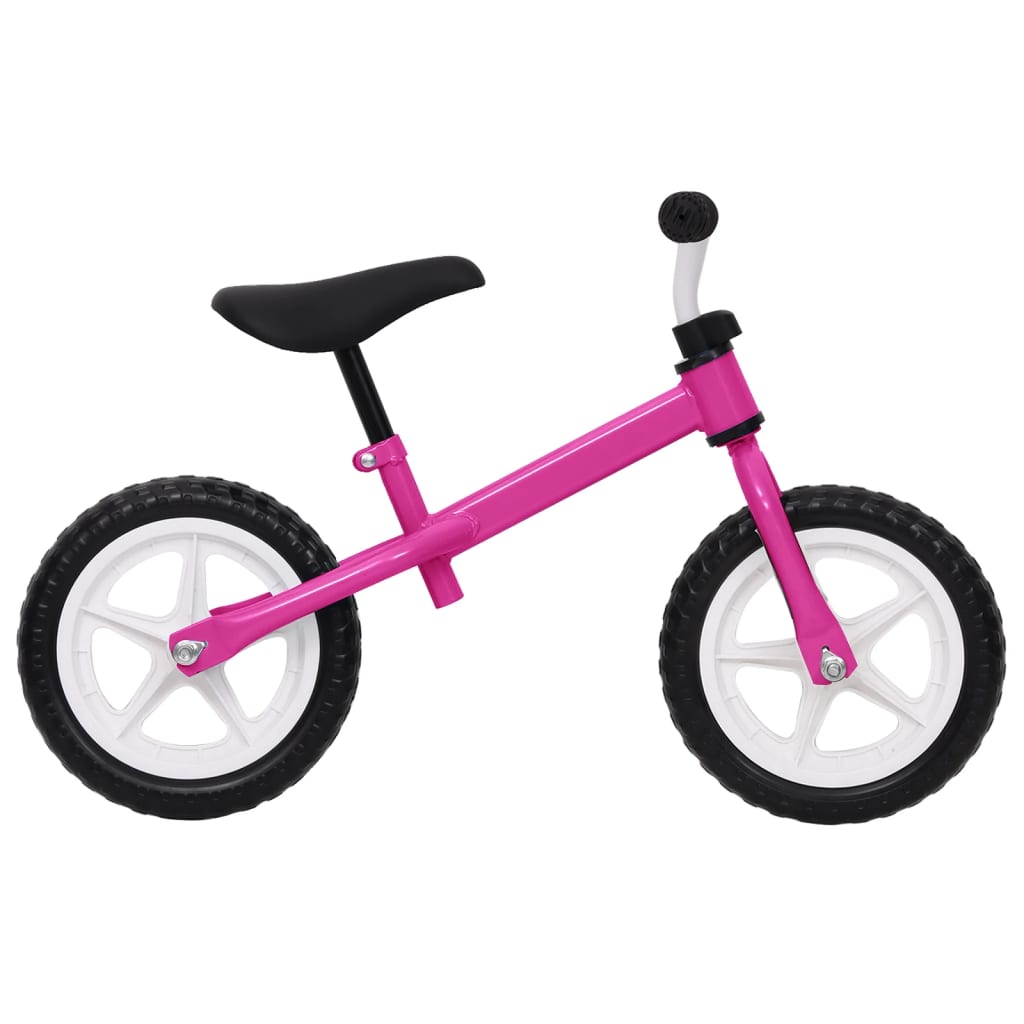 Rózsaszín egyensúlykerékpár 11"-es kerekekkel 