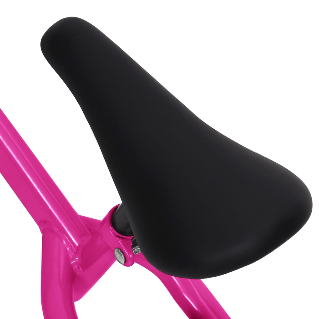 Rózsaszín egyensúlykerékpár 11"-es kerekekkel 