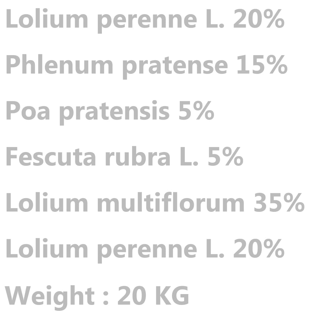 Fűmag mezőre és legelőre 20 kg 