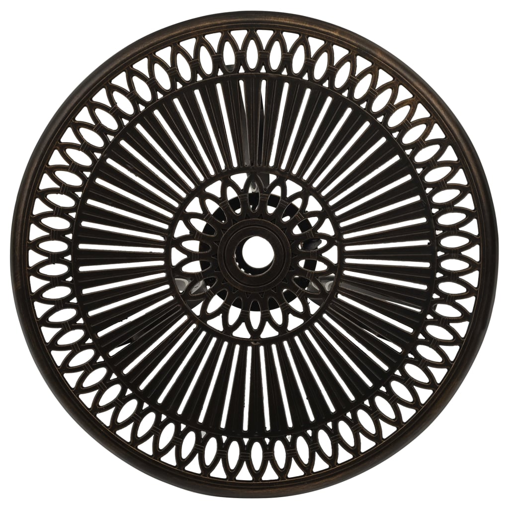 Garden Table Bronze 62x62x65 Cm Cast Aluminium VidaXL 14 width=274