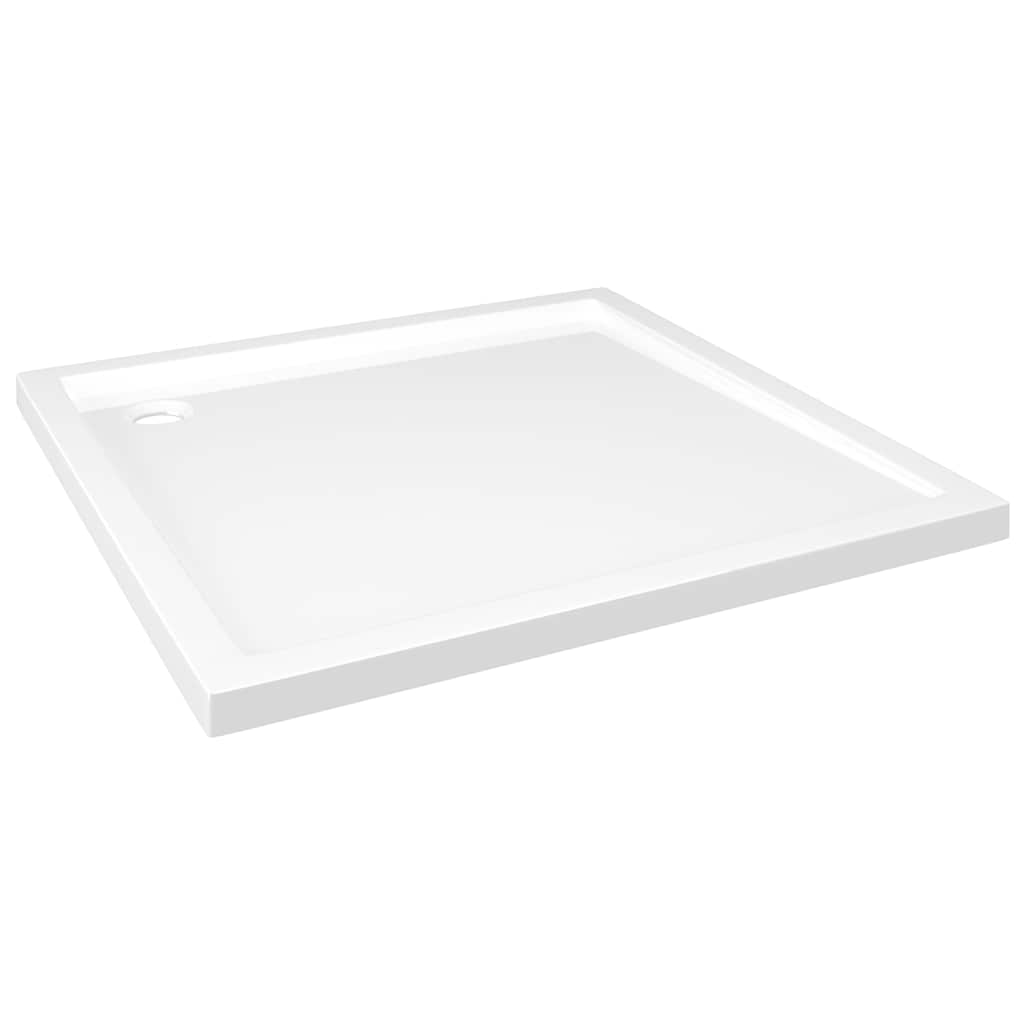 vidaXL Čtvercová sprchová vanička ABS 90 x 90 cm