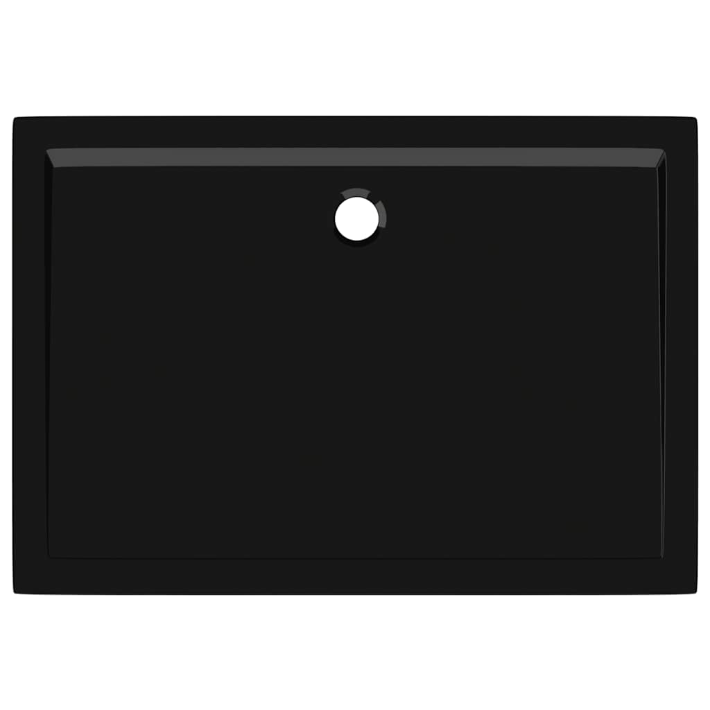 Rectangular ABS Shower Base Tray Black 70x100 Cm VidaXL 15 width=274