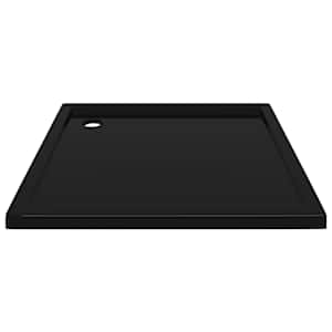 Čtvercová sprchová vanička ABS černá 80 x 80 cm - obrázek 5