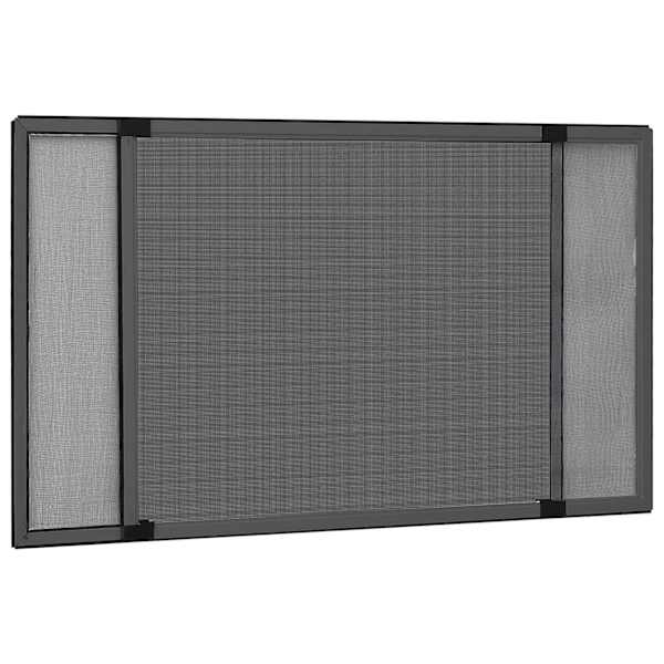 vidaXL laiendatav putukav&otilde;rk aknale, antratsiithall (75&ndash;143) x 50 cm