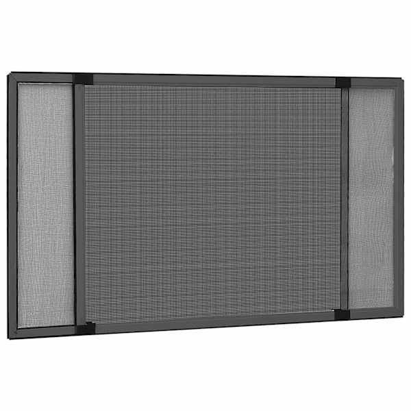 vidaXL laiendatav putukav&otilde;rk aknale, antratsiithall, (100-193) x 75 cm