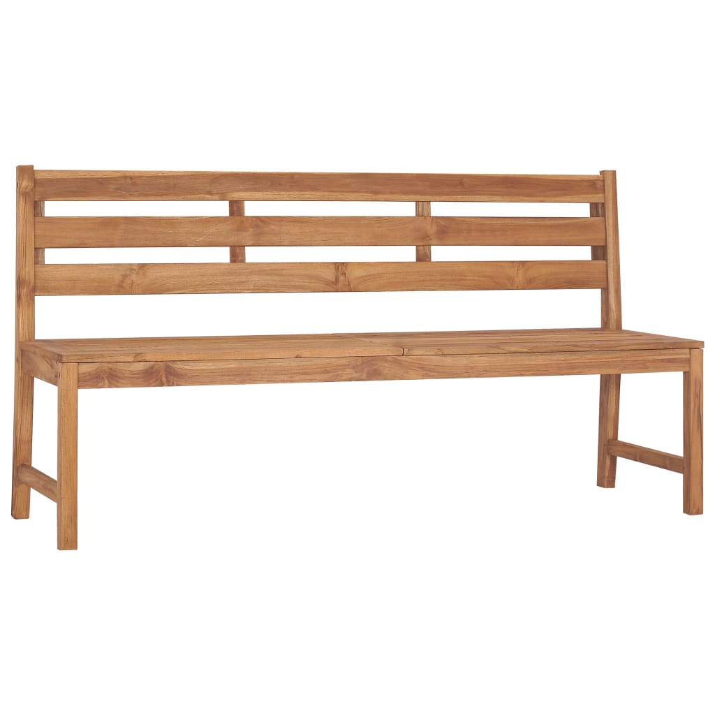 Garden Bench 170 cm Solid Teak Wood