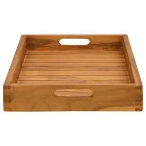 Servírovací podnos 60 x 35 cm masivní teakové dřevo - obrázek 4