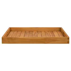 Servírovací podnos 70 x 70 cm masivní teakové dřevo - obrázek 2