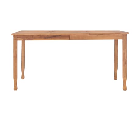 vidaXL Τραπεζαρία Κήπου 150 x 90 x 75 εκ. από Μασίφ Ξύλο Teak