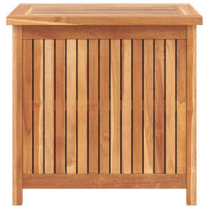 Zahradní úložný box 60 x 50 x 58 cm masivní teakové dřevo - obrázek 4