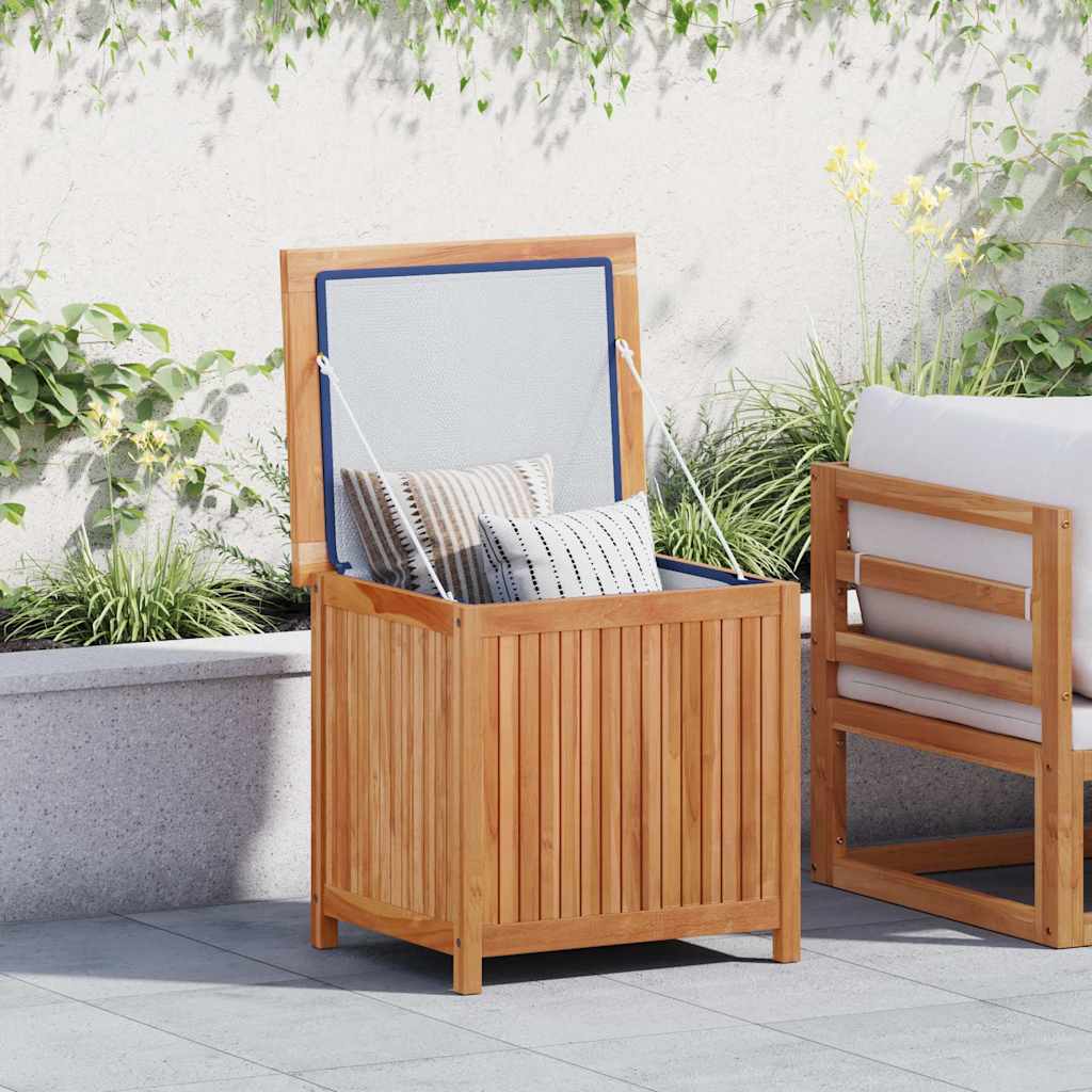 vidaXL Gartenbox 60x50x58 cm Massivholz Teak