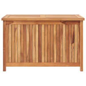 Zahradní úložný box 90 x 50 x 58 cm masivní teakové dřevo - obrázek 4
