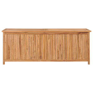 vidaXL Μπαούλο Αποθήκευσης Κήπου 150 x 50 x 58 εκ. από Μασίφ Ξύλο Teak