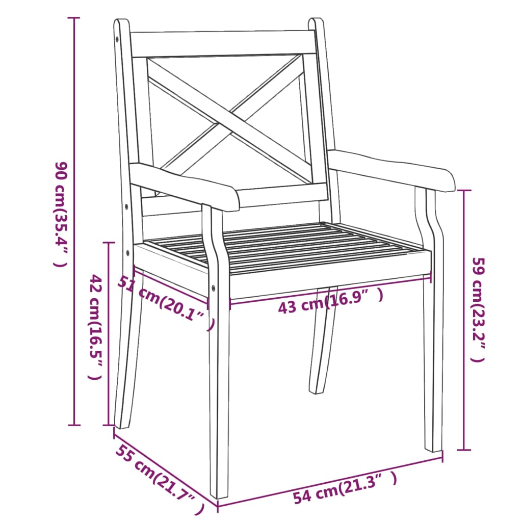 2 / 85 cm bordlængde - Billede 13