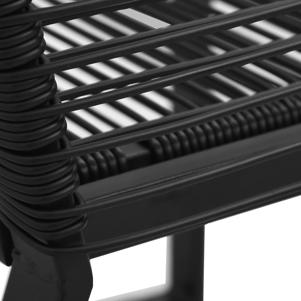vidaXL Garden Dining Set 7/9 Piece PVC Rattan Outdoor Dinner Multi Colors