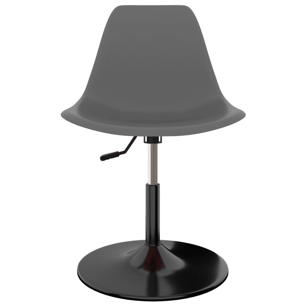 

vidaXL Eetkamerstoelen draaibaar 6 st PP lichtgrijs
